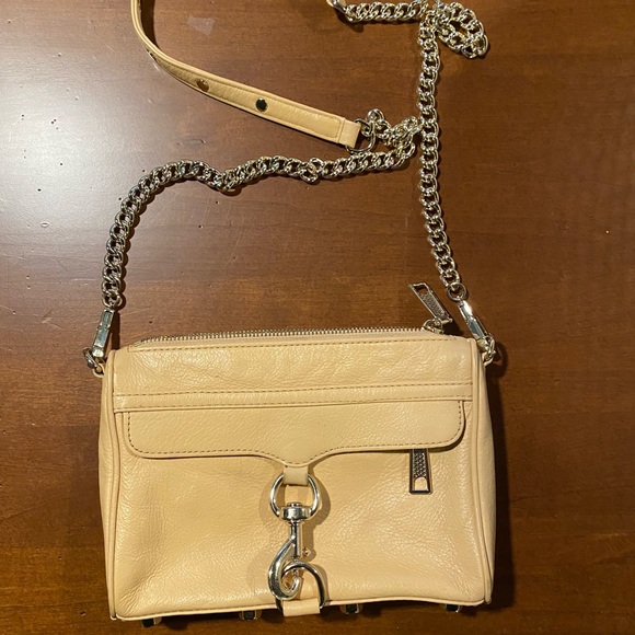 Rebecca Minkoff Bags Rebecca Minkoff Beige Leather Crossbody Bag